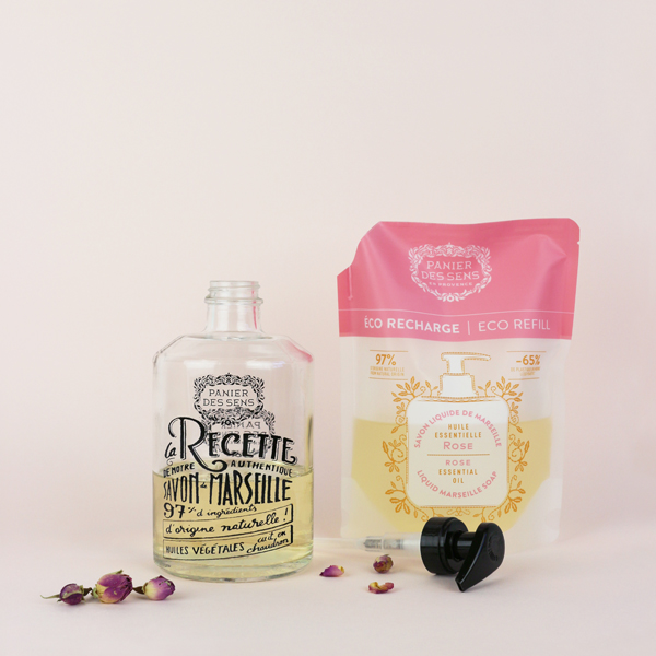 rose liquid soap refill